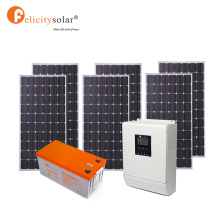 Felicity Low Price Off-Gird Solar Energy System для небольшого применения/света/зарядного устройства/вентилятора